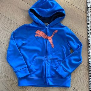 Puma zip sweatshirt hoodie